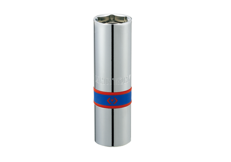 NASADKA  DO  ŚWIEC 1/2''   21mm x 68mm    6-kąt. CHROM,  WKŁADKA  MAGNETYCZNA