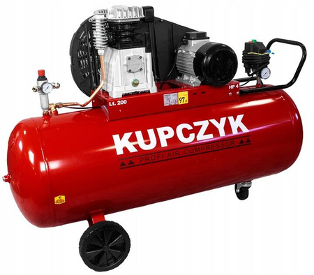 Kompresor Sprężarka B3800B 200L KK 530/200 Kupczyk