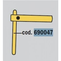 Elektroda prosta L=130mm MODULAR