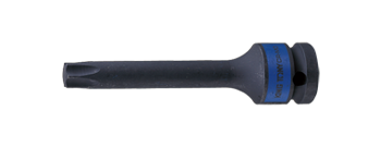 NASADKA  DŁUGA  UDAROWA  Z  KOŃCÓWKĄ  TORX  1/2''   T45 x 100mm