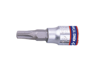 NASADKA  1/4''   Z  KOŃCÓWKĄ  TORX  Z  OTWOREM  T10 x 37mm
