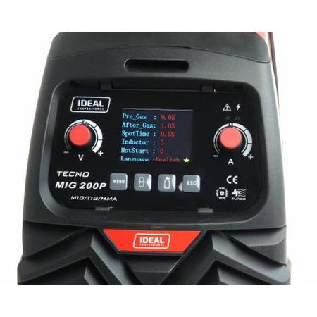 TECNO MIG 200 PULSE LCD 
