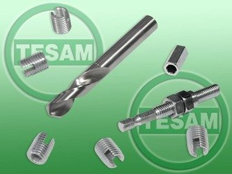  S0001355 - tulejki wkładki gwintowane do zerwanego gwintu M8 x 1,25 (Dzięcioł)