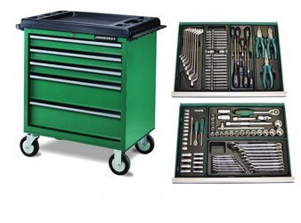 Wózek C-5DW5 z zestawem 125szt. narzędzi