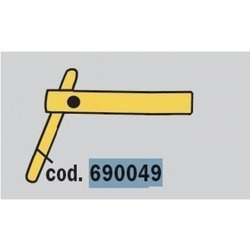 Elektroda prosta L=100mm MODULAR