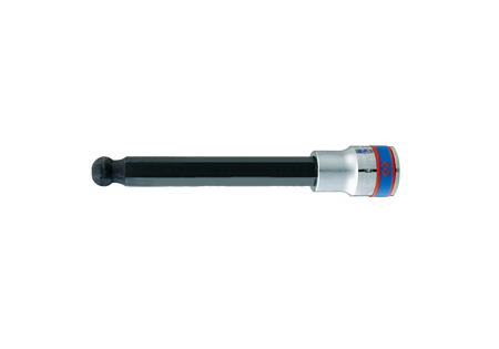 NASADKA EKSTRA DŁUGA  1/2''   Z  KOŃCÓWKĄ HEX Z KULKĄ H10 x 140mm