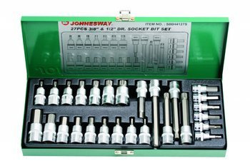 Kpl. kluczy wpustowych 6-kt. i 12-kt. S06H4127S