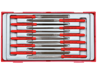 12-elementowy Zestaw pilników iglaków Teng Tools TTNF12