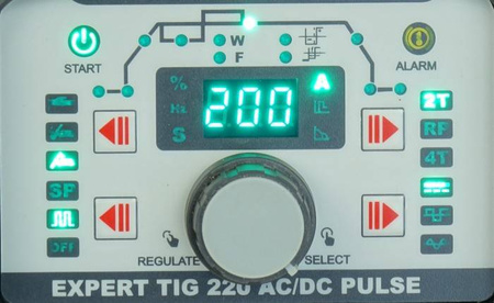 EXPERT TIG 220 AC/DC PULSE +zestaw TIG