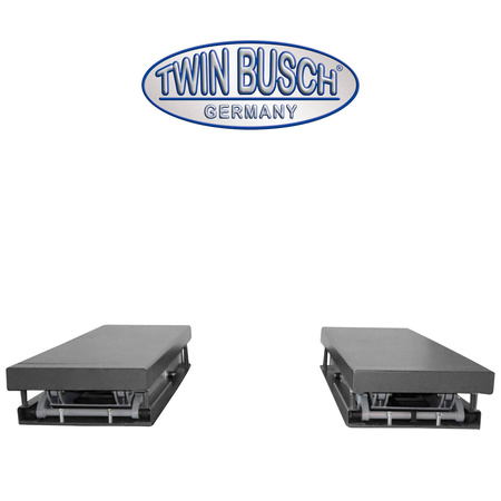 Podnośnik Nożycowy Podwójny do montażu w posadzce TW S3-18UE-G GREY-Line