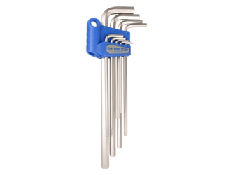 ZESTAW IMBUSÓW  9 szt.  1125S  -  HEX  EKSTRA  DŁUGIE  1/16" - 3/8", UCHWYT  PLAST.  BLISTER