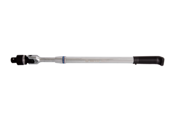 PRZEGUBOWA GRZECHOTKA TELESKOPOWA 3/4" 24 ZĘBY 610mm - 960mm CHROM, UCHWYT GUMOWY
