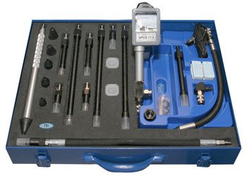 Próbnik ciśnienia sprężania BENZYNA z zestawem adapterów - 17,5 SK MASTER