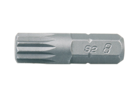BIT 1/4''  SPLINE M10 x 25mm