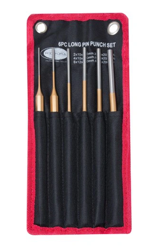 Wybijaki zestaw wybijaków 6 szt długich 200 mm