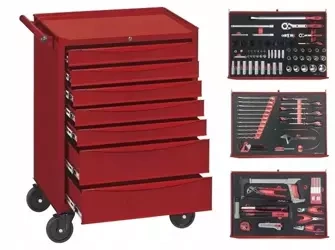 Wózek narzędziowy wraz z zestawem narzędzi 246130108