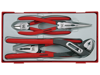 4-elementowy Zestaw szczypiec Teng Tools