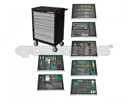 Wózek QS17071 z zestawem 323szt. narzędzi