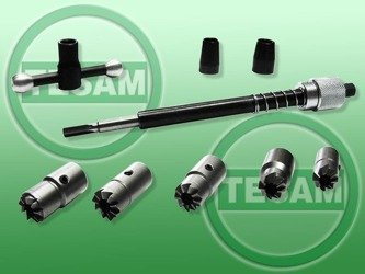  S0000381 - Frezy do gniazd dysz wtryskiwaczy Common Rail PLUS 6 sztuk