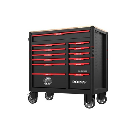 Rooks WÓZEK NARZĘDZIOWY GARAGE Strong Garage Xxl Z Narzędziami 485 Cz