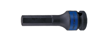 NASADKA  UDAROWA 1/2"  Z  KOŃCÓWKĄ  HEX  13mm x 80mm