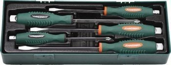 Kpl. wkrętaków ślusarskich z wkładką i plastik. D70105SP