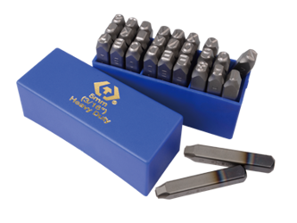 ZNACZNIKI ALFABETYCZNE WZMACNIANE 5MM (A - Z, &) 11 x 11MM