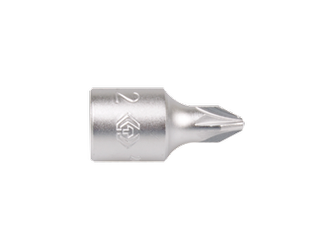 NASADKA  1/4''   Z KOŃCÓWKĄ  KRZYŻAKOWĄ  PZ2 x 25mm