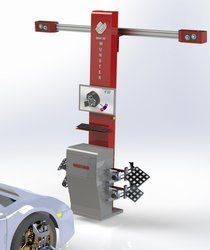 Werther Urządzenie laserowo-elektroniczne do geometrii kół sam. ciężarowych Max Truck