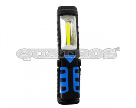 Lampa warsztatowa LED 3W COB + 1 LED QS16150A    KGO= 0,17 zł