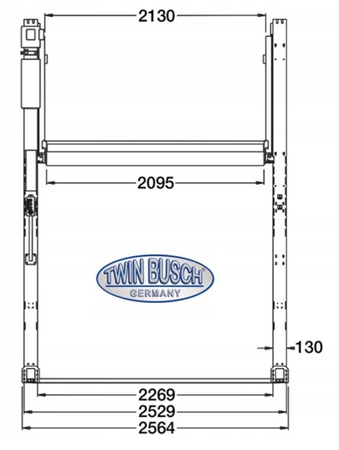 PODNOŚNIK PARKINGOWY TWIN BUSCH TW227P