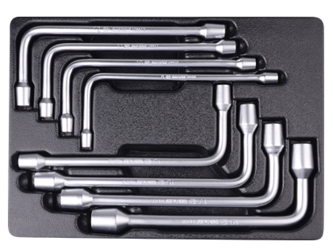 ZESTAW KLUCZY FAJKOWYCH 8cz. 8 - 19mm, WKŁAD DO WÓZKA