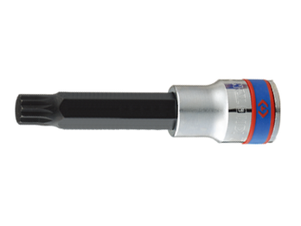 NASADKA  DŁUGA 1/2''   Z  KOŃCÓWKĄ  SPLINE   M12 x 80 mm