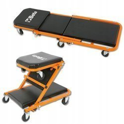 Leżanka monterska / Taboret na kółkach BETA 3002