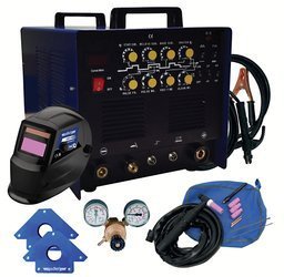 ADLER TIG AC/DC-200 PULSE z przyłbicą LIDER-350S  i akcesoriami