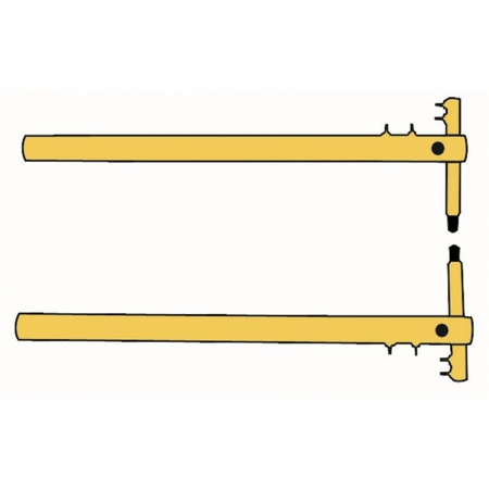 Komplet ramion i elektrod L=700 PTE,PCP