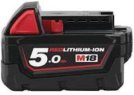 Akumulator Bateria Milwaukee M18B5 18V 5Ah