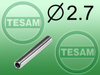  S0001688 - Tulejka blokująca elektrodę świecy żarowej podczas wiercenia 2.7 mm