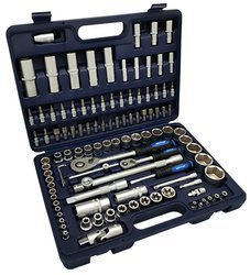 Zestaw kluczy nasadowych 1/4" + 1/2" - 108 elementów