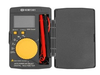 KIESZONKOWY CYFROWY MIERNIK PRĄDU (MULTIMETR)