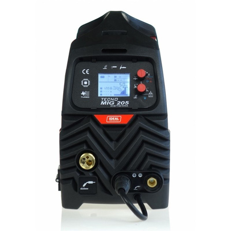 TECNO MIG 205 LCD MIG/TIG/MMA SYNERGIC