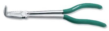 Szczypce długie 275mm wygięte 90° P7603