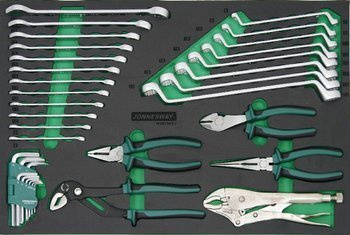 Kpl. narzędzi 34szt. we wkładce EVA W26134SV
