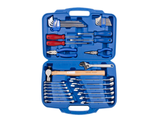 KPL. 37 CZ. WKRĘTAKI PŁASKIE + PH, Z NARZĘDZIAMI, W WALIZCE PLAST.