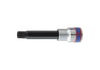 NASADKA  EXTRA DŁUGA 1/2''   Z  KOŃCÓWKĄ  SPLINE   M7 x 100mm