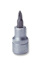 Końc.wkręt.krzyż.PH0x37 nas.1/4"S11H200