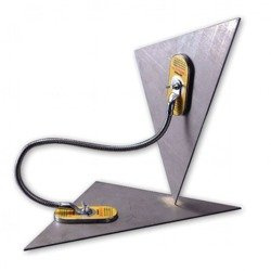 Magnes wężowy 450mm z dwoma dużymi płaskimi podkła