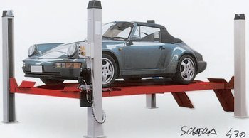 Werther Podnośnik czerokolumnowy diagnostyczny,4000 kg, długość 4080mm 430BL