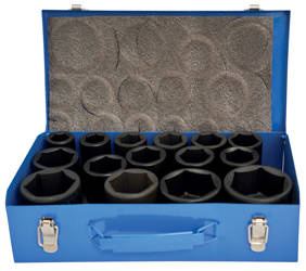 AD-15D Nasadki udarowe 1" - 15 szt.