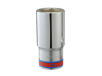 NASADKA DŁUGA  1/2''   1/2" x 77mm  6-kąt, CHROM